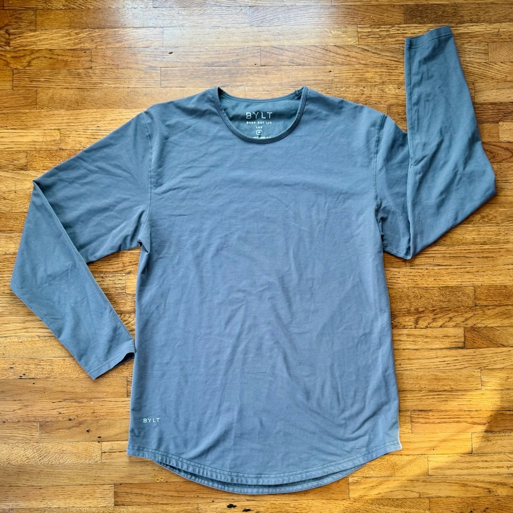 BYLT Men’s Drop-Cut Long Sleeve: LUX